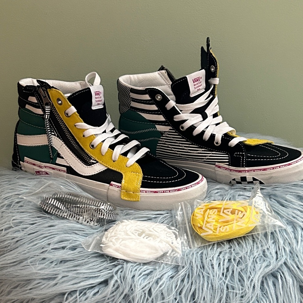 Vans Striped and Colorblock High-Tops